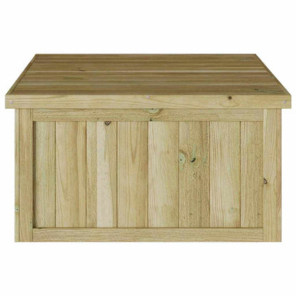 vidaXL Mähroboter-Garage Braun 73.5 x 81.5 x 38.5 cm