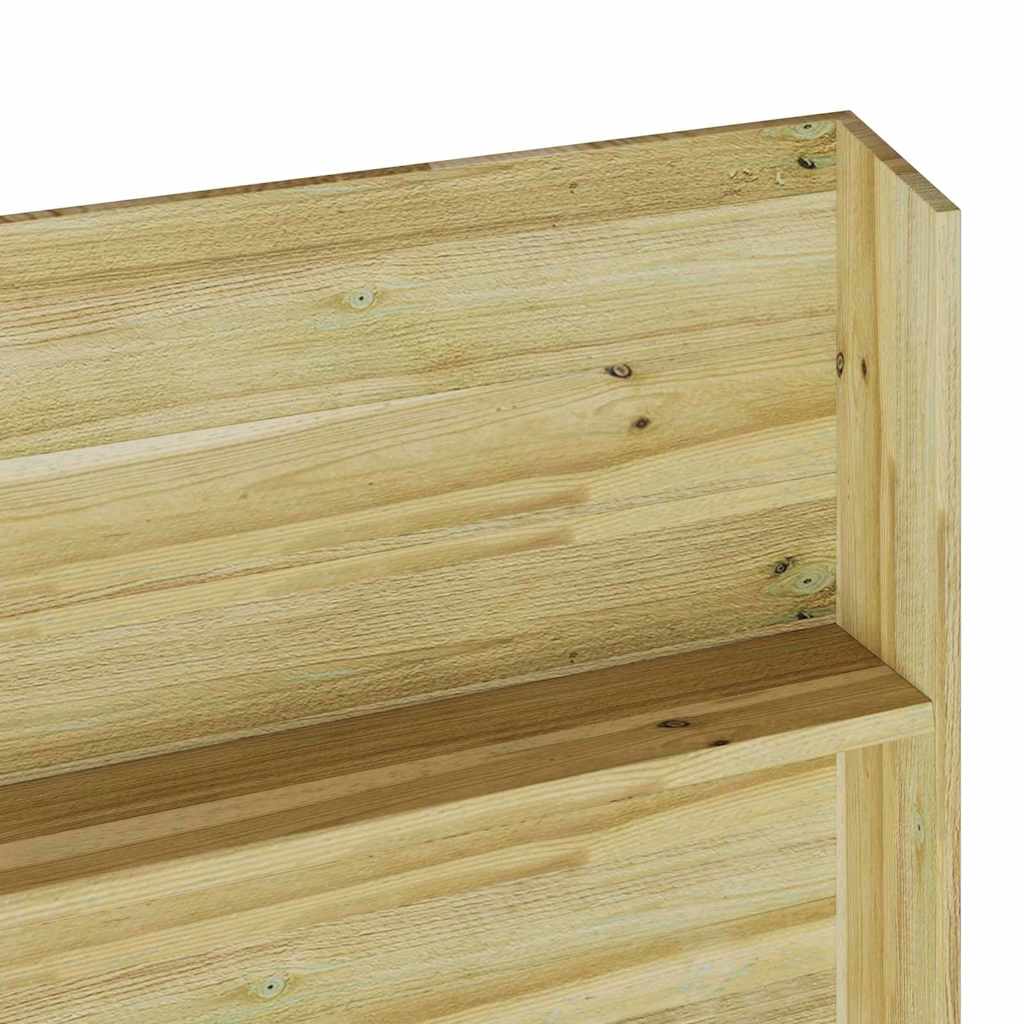 vidaXL Pflanzenregale Braun 90 x 15 x 180 cm Imprägniertes Kiefernholz