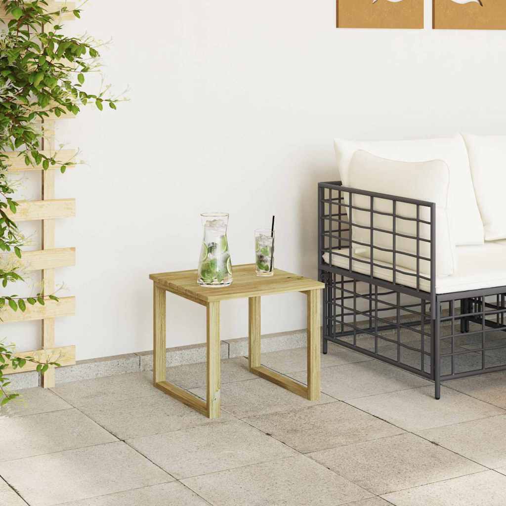 Tisch Natur 40 x 40 x 36 cm Imprägniertes Kiefernholz