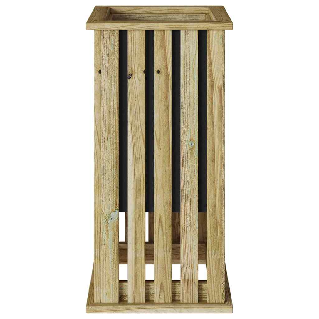 vidaXL Pflanzkästen Braun 33 x 33 x 65 cm Imprägniertes Kiefernholz