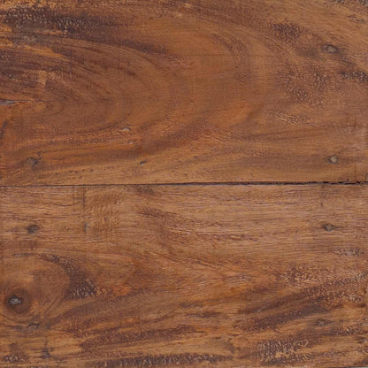 Hocker Natur 30 x 30 x 38 cm Massivholz Teak