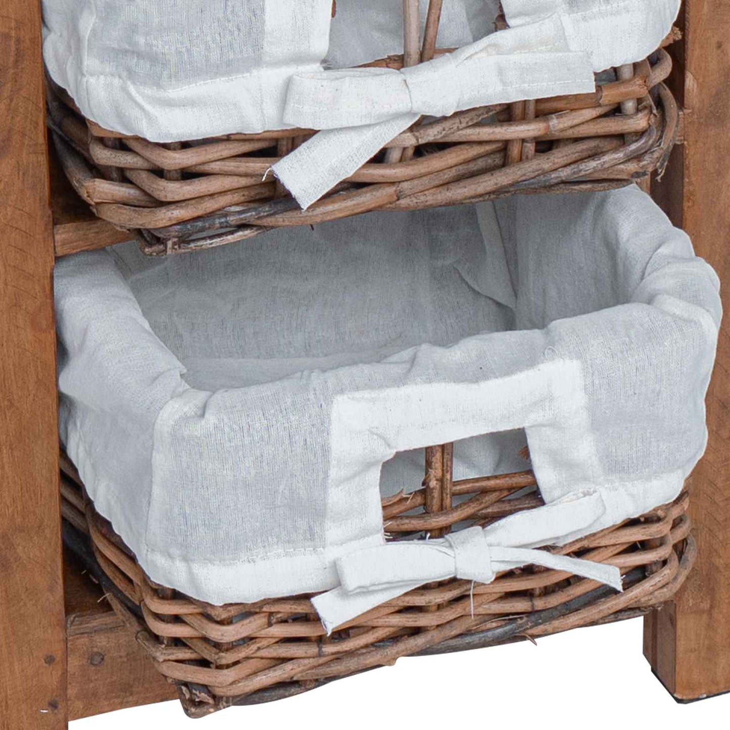 Beistelltisch Braun Massivholz Mahagoni