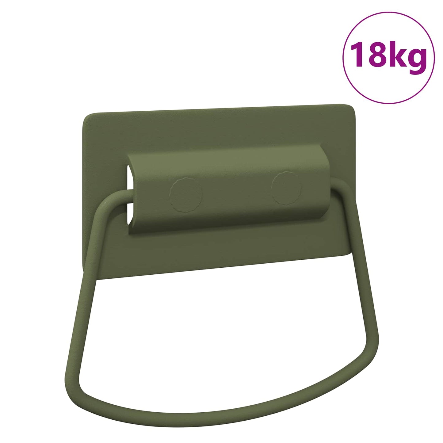 Schrankgriffe Olive Grün 85 x 45 mm Metall