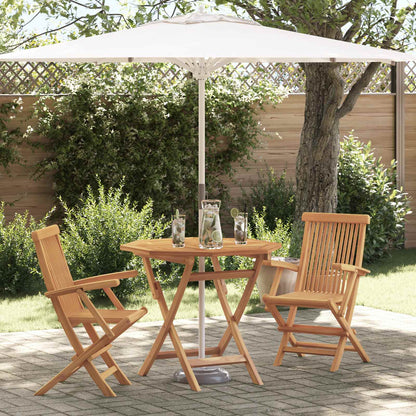 vidaXL Garten Essgruppe 3 pcs Braun Massivholz Akazie
