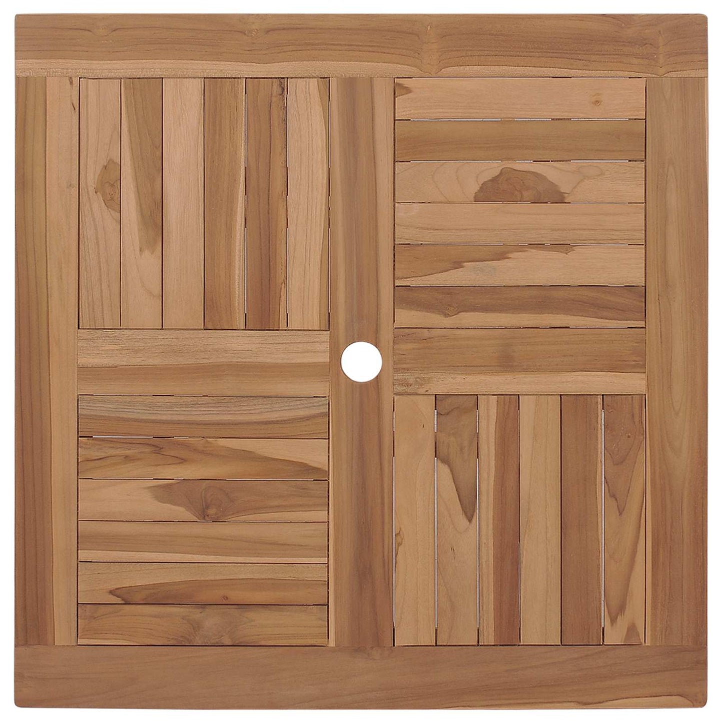 Garten Essgruppe 3 pcs Braun Massivholz Akazie