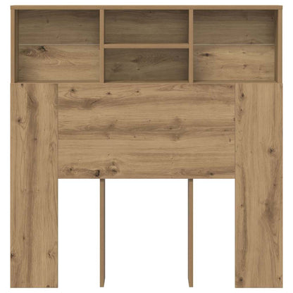 Kopfteil Schrank mit Regal Artisan-Eiche 100 x 19 x 103,5 cm