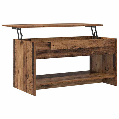 vidaXL Couchtisch Altholz 80 x 50,5 x 41,5 cm Holzwerkstoff
