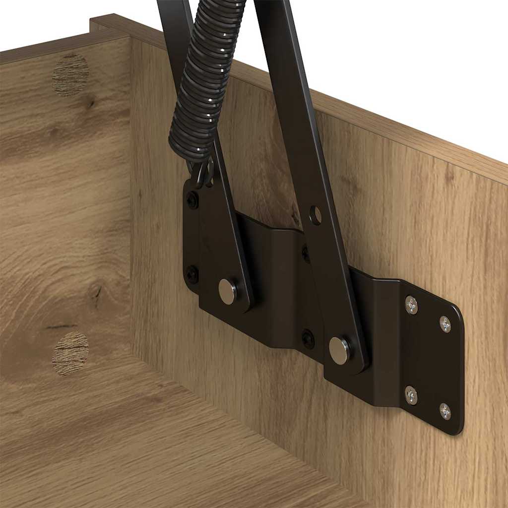 vidaXL Couchtisch Artisan-Eiche 80 x 50,5 x 41,5 cm Holzwerkstoff