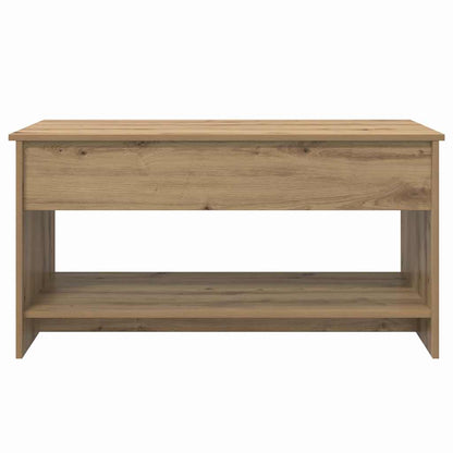 vidaXL Couchtisch Artisan-Eiche 80 x 50,5 x 41,5 cm Holzwerkstoff