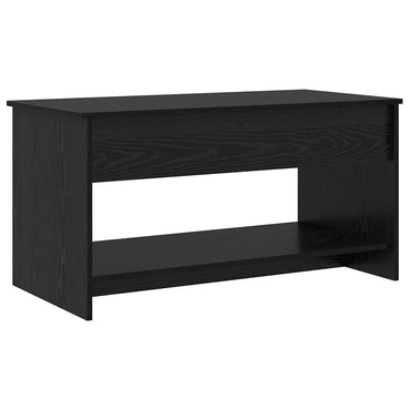 vidaXL Couchtisch Schwarz Eichen-Optik 80 x 50,5 x 41,5 cm