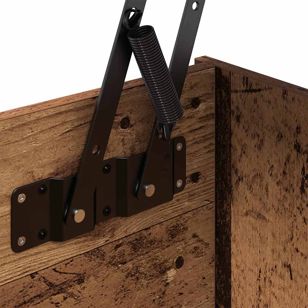 vidaXL Table basse en bois de récupération 102 x 50,5 x 46,5 cm Bois d'ingénierie
