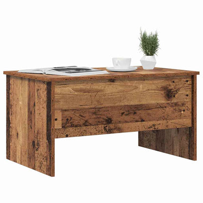 vidaXL Table basse en bois de récupération 102 x 50,5 x 46,5 cm Bois d'ingénierie