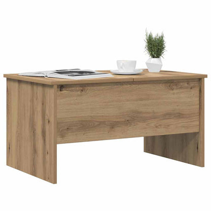 vidaXL Table basse chêne Artisan 102 x 50,5 x 46,5 cm bois d'ingénierie