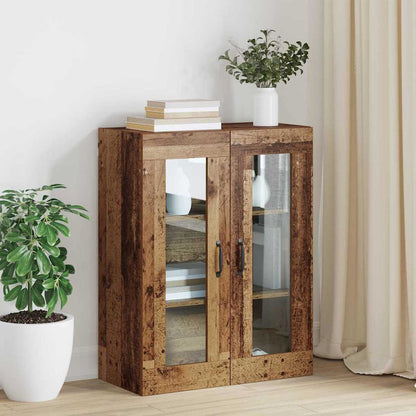 Hängeschrank Wandmontiert Braun 69.5 x 34 x 90 cm Holzwerkstoff