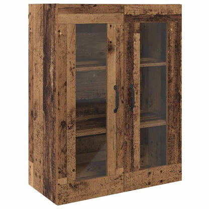 Hängeschrank Wandmontiert Braun 69.5 x 34 x 90 cm Holzwerkstoff