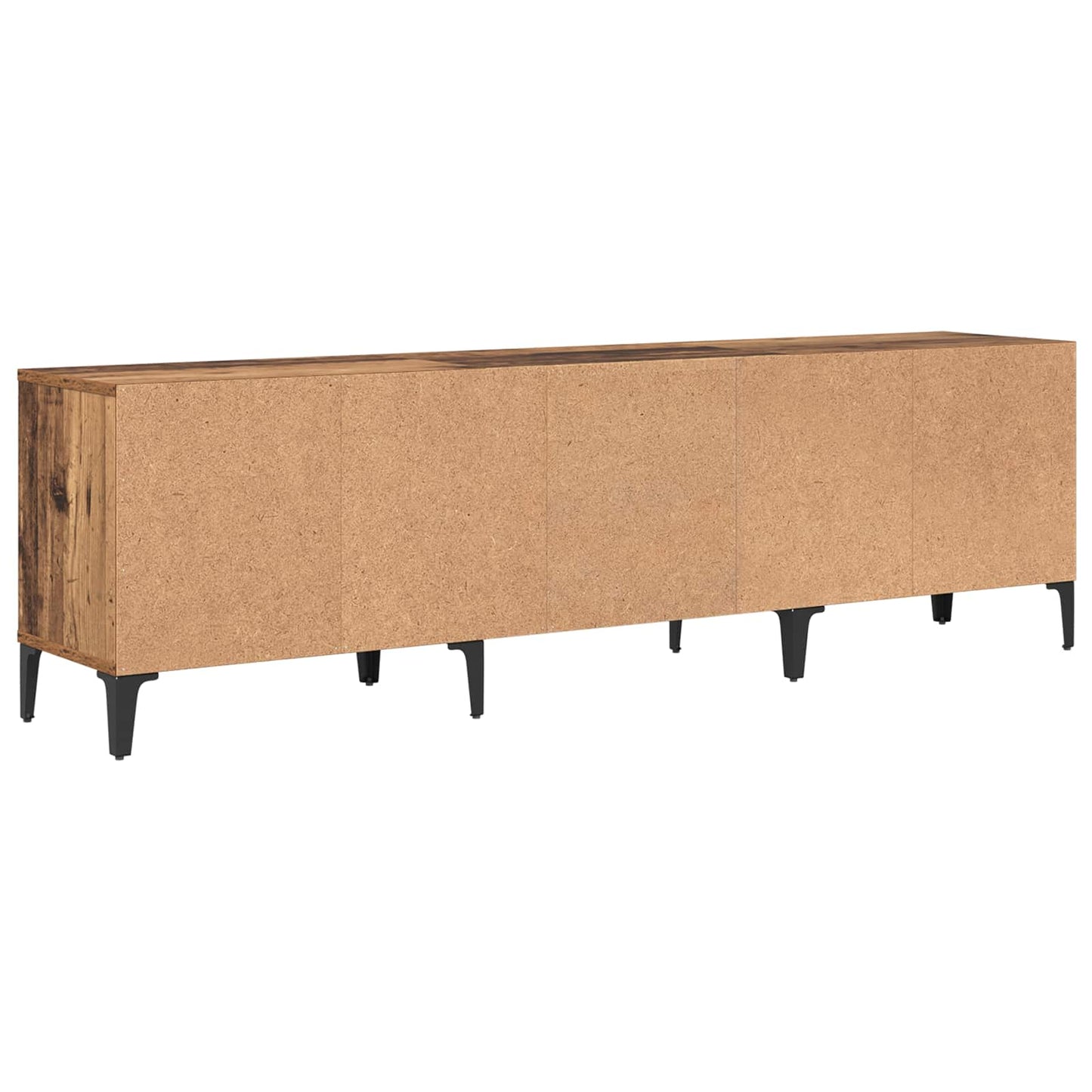 vidaXL TV-Schränk Altholz 150 x 30 x 45 cm Verbundholz und Eisen