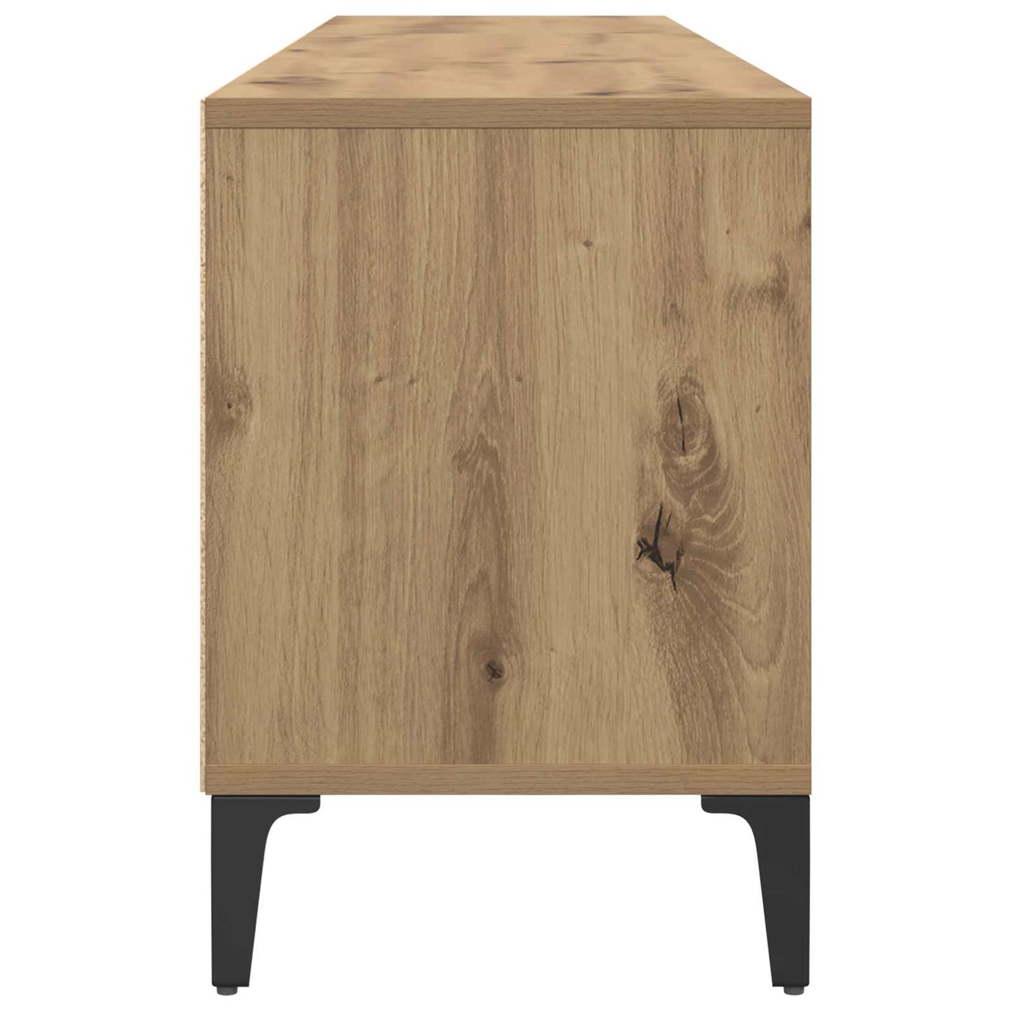 vidaXL TV-Schränk Artisan-Eiche 150 x 30 x 45 cm Verbundholz und Eisen