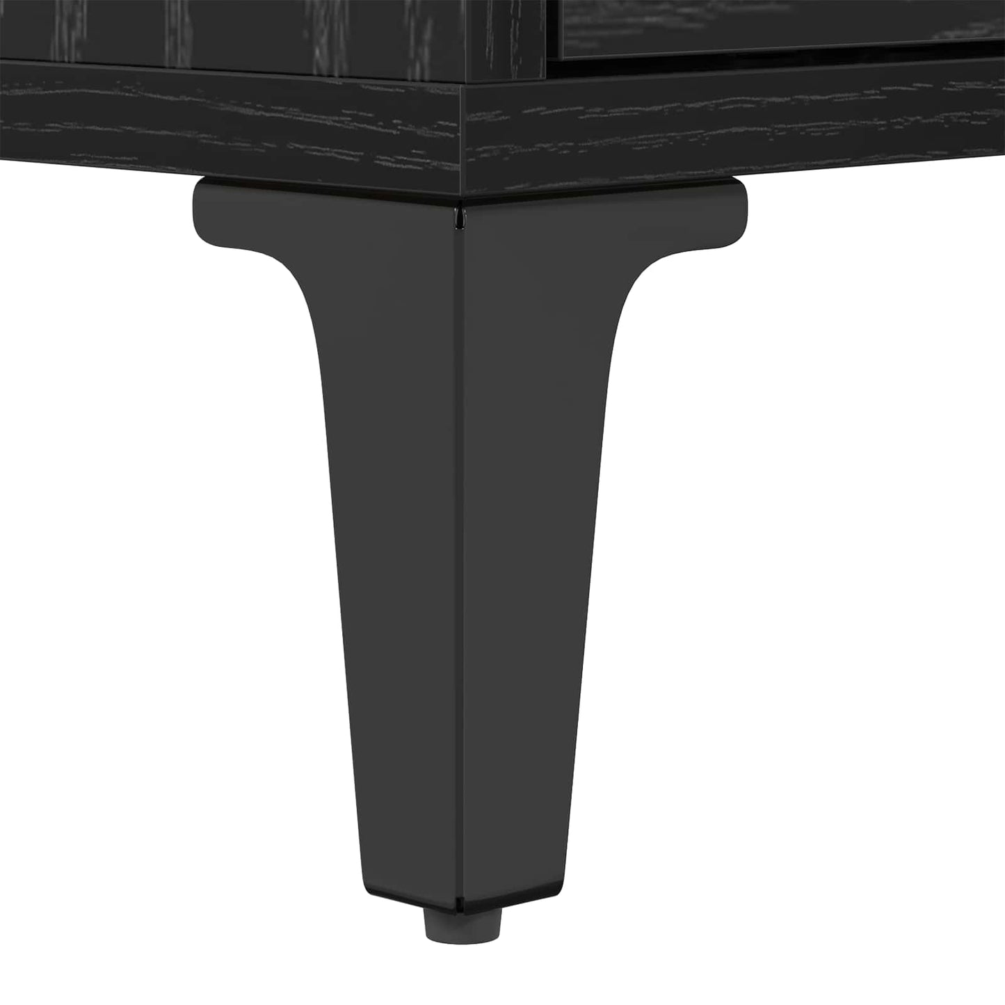 vidaXL TV-Schränk mit Schubladen Schwarz Eichen-Optik 150 x 30 x 45 cm