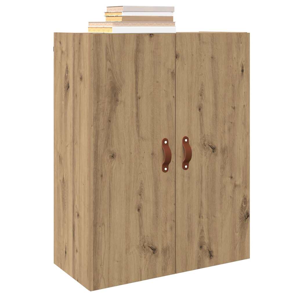 Wandschrank Artisan-Eiche 69,5 x 34 x 90 cm Holzwerkstoff