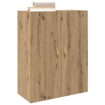 Wandschrank Artisan-Eiche 69,5 x 34 x 90 cm Holzwerkstoff