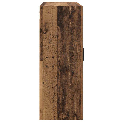 Wandschrank Altholz 69,5 x 34 x 90 cm Holzwerkstoff
