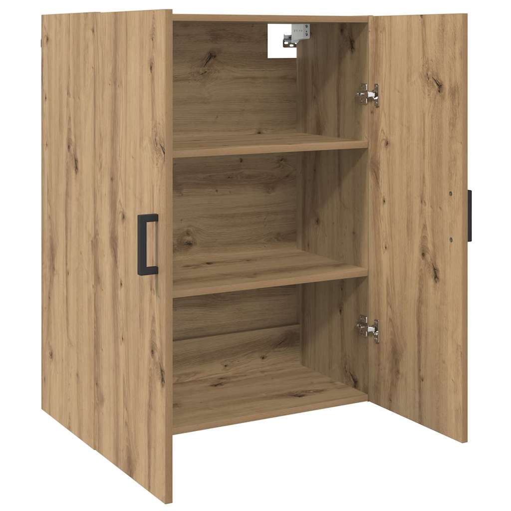Wandschrank Artisan-Eiche 69,5 x 34 x 90 cm Holzwerkstoff