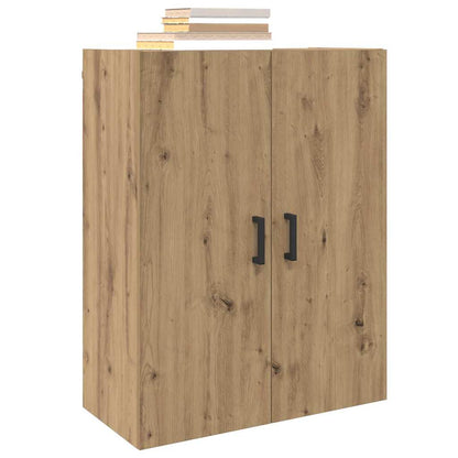 Wandschrank Artisan-Eiche 69,5 x 34 x 90 cm Holzwerkstoff