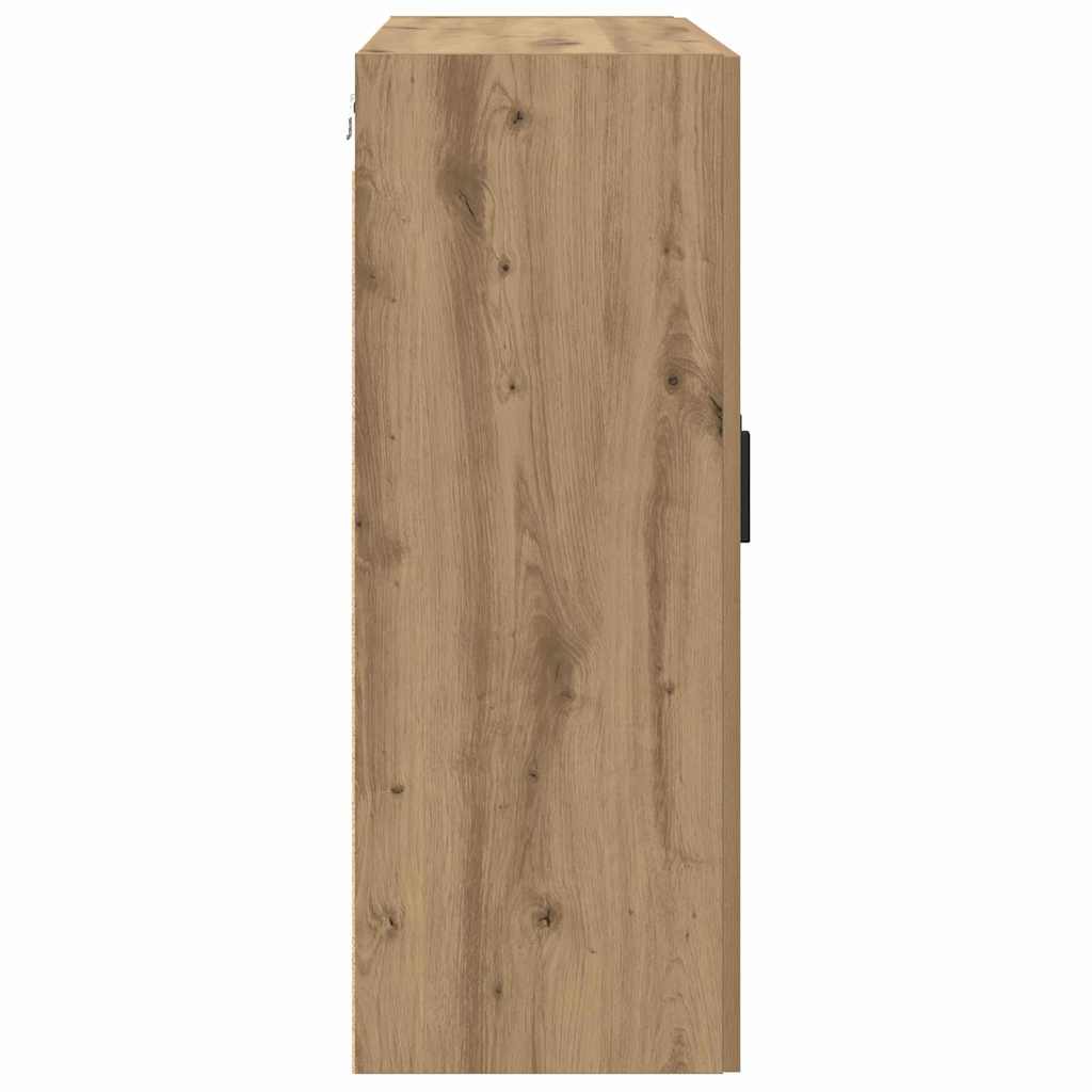 Wandschrank Artisan-Eiche 69,5 x 34 x 90 cm Holzwerkstoff
