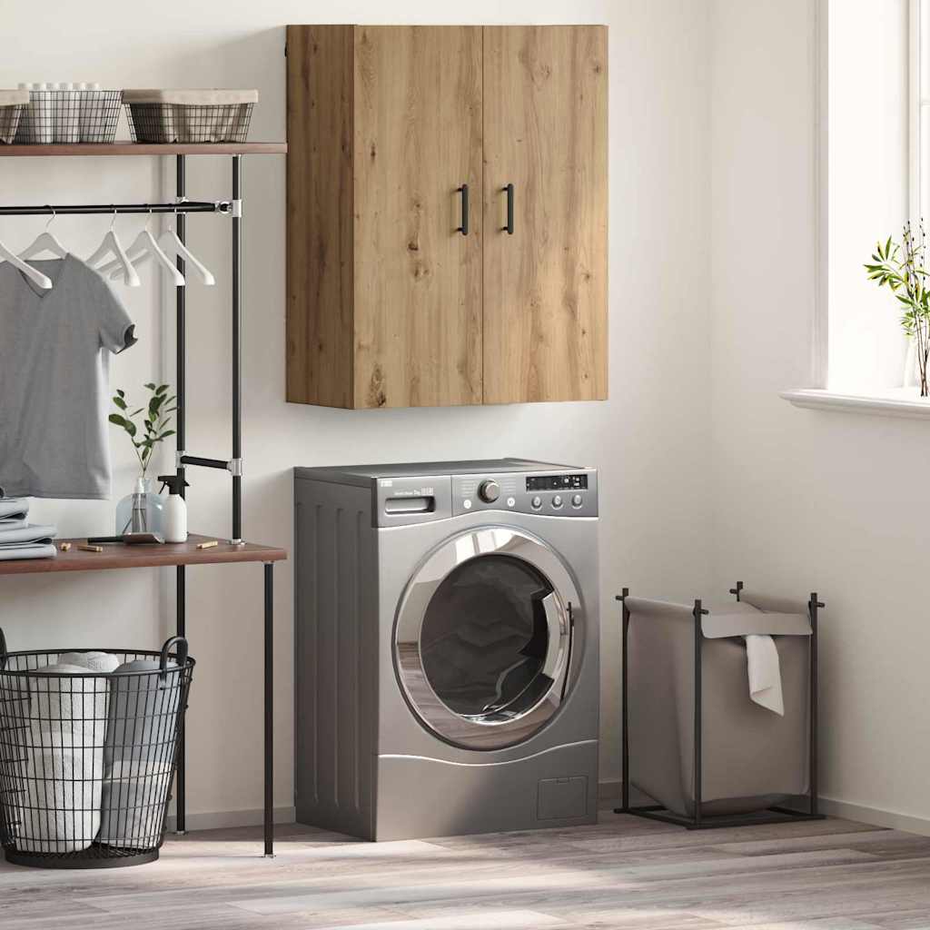 Wandschrank Artisan-Eiche 69,5 x 34 x 90 cm Holzwerkstoff