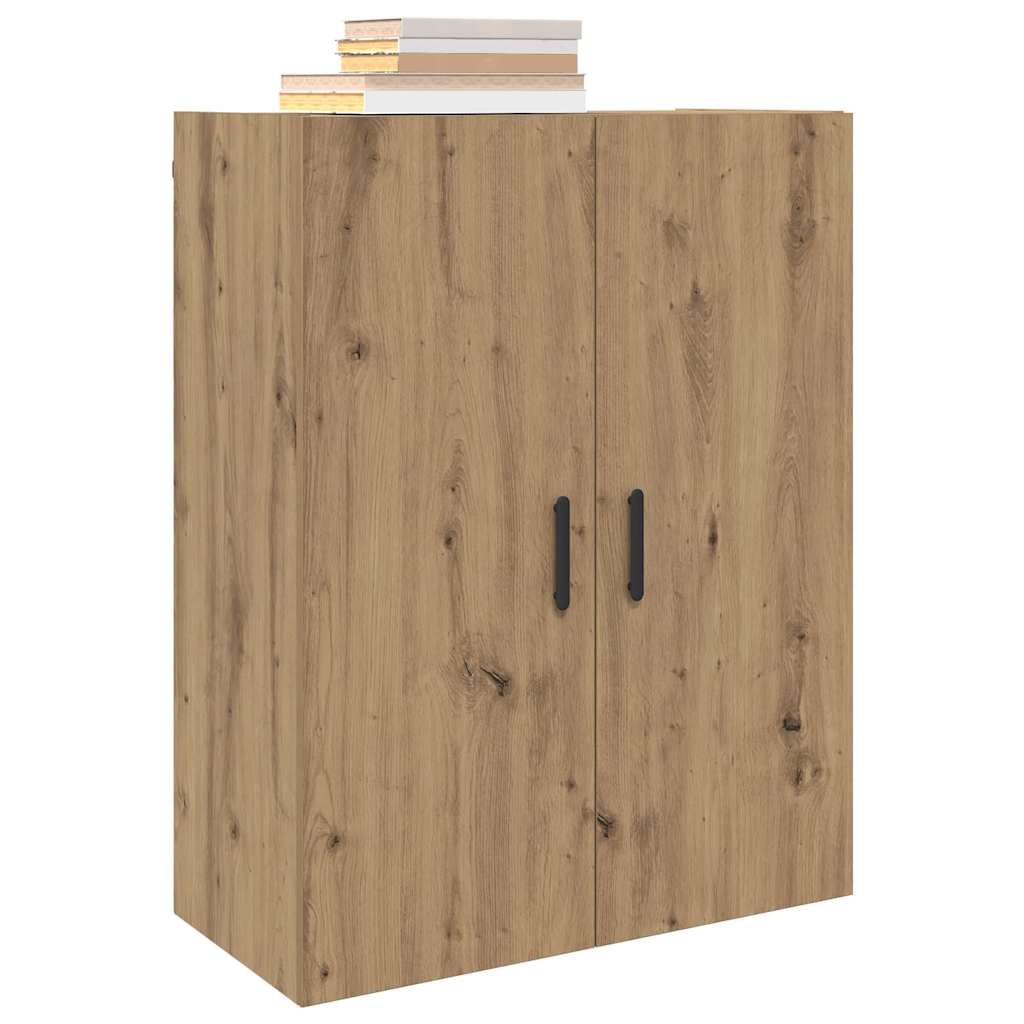 Wandschrank Artisan-Eiche 69,5 x 34 x 90 cm Holzwerkstoff