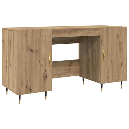 Schreibtisch Artisan-Eiche 140 x 50 x 75 cm Holzwerkstoff