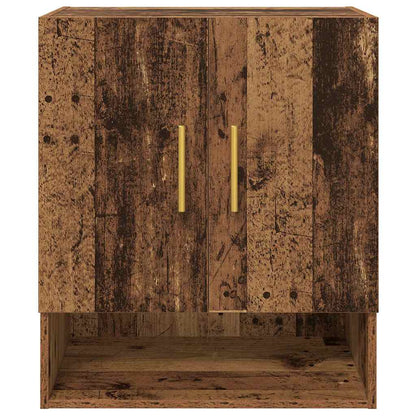 vidaXL Wandschrank Wandmontiert Altholz 60 x 31 x 70 cm Holzwerkstoff