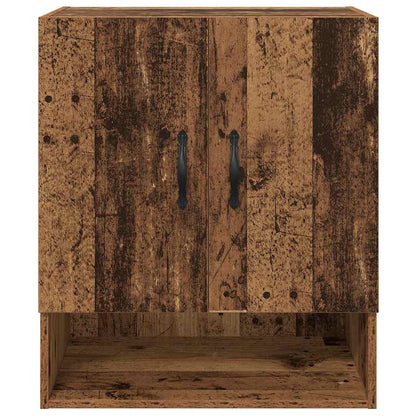 vidaXL Wandschrank Wandmontiert Altholz 60 x 31 x 70 cm Holzwerkstoff