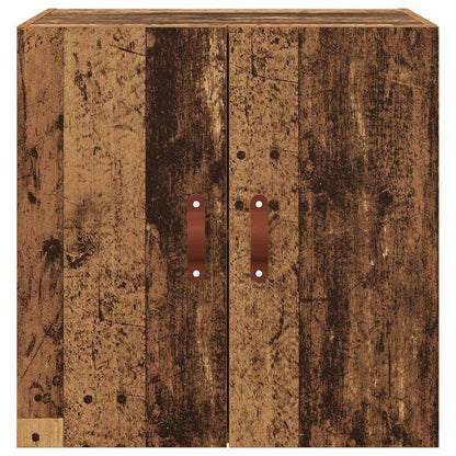 vidaXL Wandschrank Wandmontiert Altholz 60 x 31 x 60 cm Holzwerkstoff