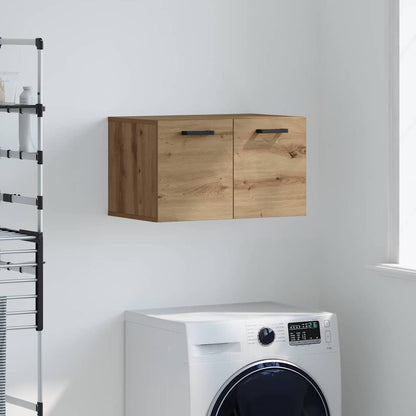 vidaXL Wandschrank Artisan-Eiche 60 x 36,5 x 35 cm Holzwerkstoff