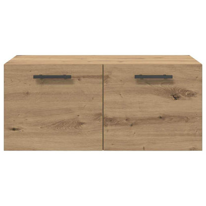 vidaXL Wandschrank Artisan-Eiche 80 x 36.5 x 35 cm Holzwerkstoff