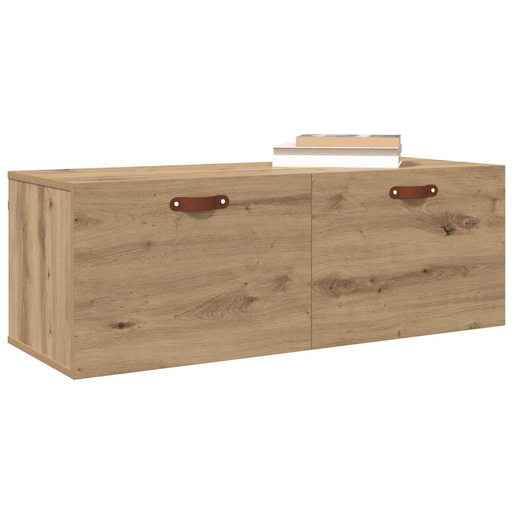 Wandschrank Artisan-Eiche 100 x 36,5 x 35 cm Holzwerkstoff