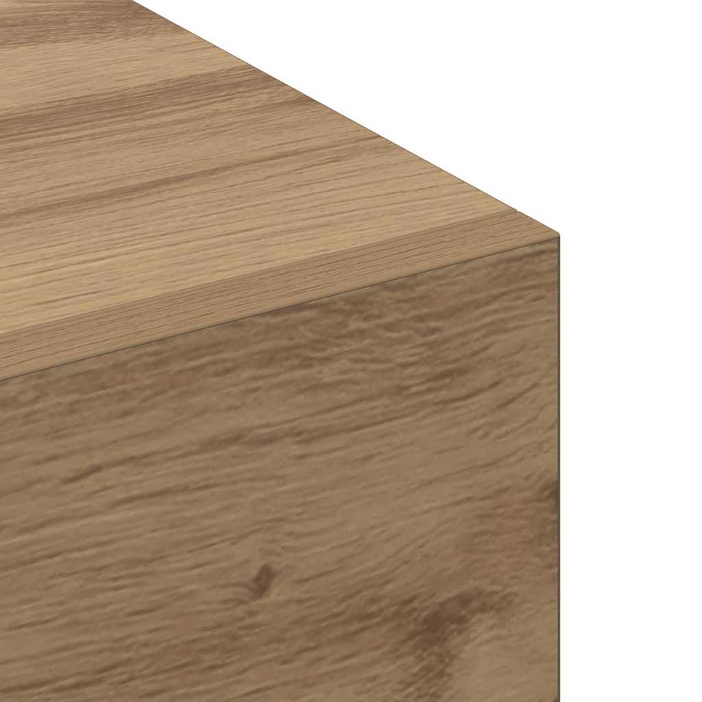vidaXL Wandschrank Artisan-Eiche 100 x 36,5 x 35 cm Holzwerkstoff