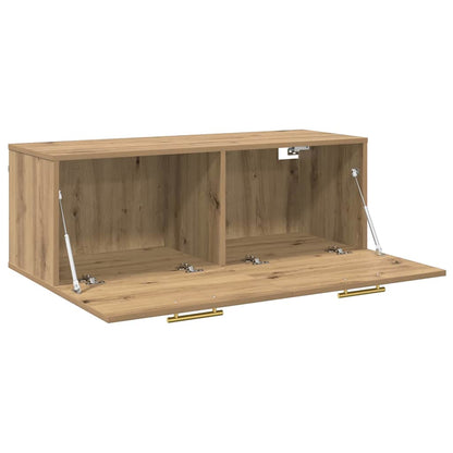 vidaXL Wandschrank Artisan-Eiche 100 x 36,5 x 35 cm Holzwerkstoff