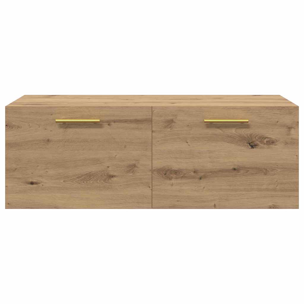 vidaXL Wandschrank Artisan-Eiche 100 x 36,5 x 35 cm Holzwerkstoff