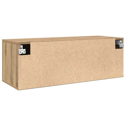 vidaXL Wandschrank Artisan-Eiche 100 x 36,5 x 35 cm Holzwerkstoff