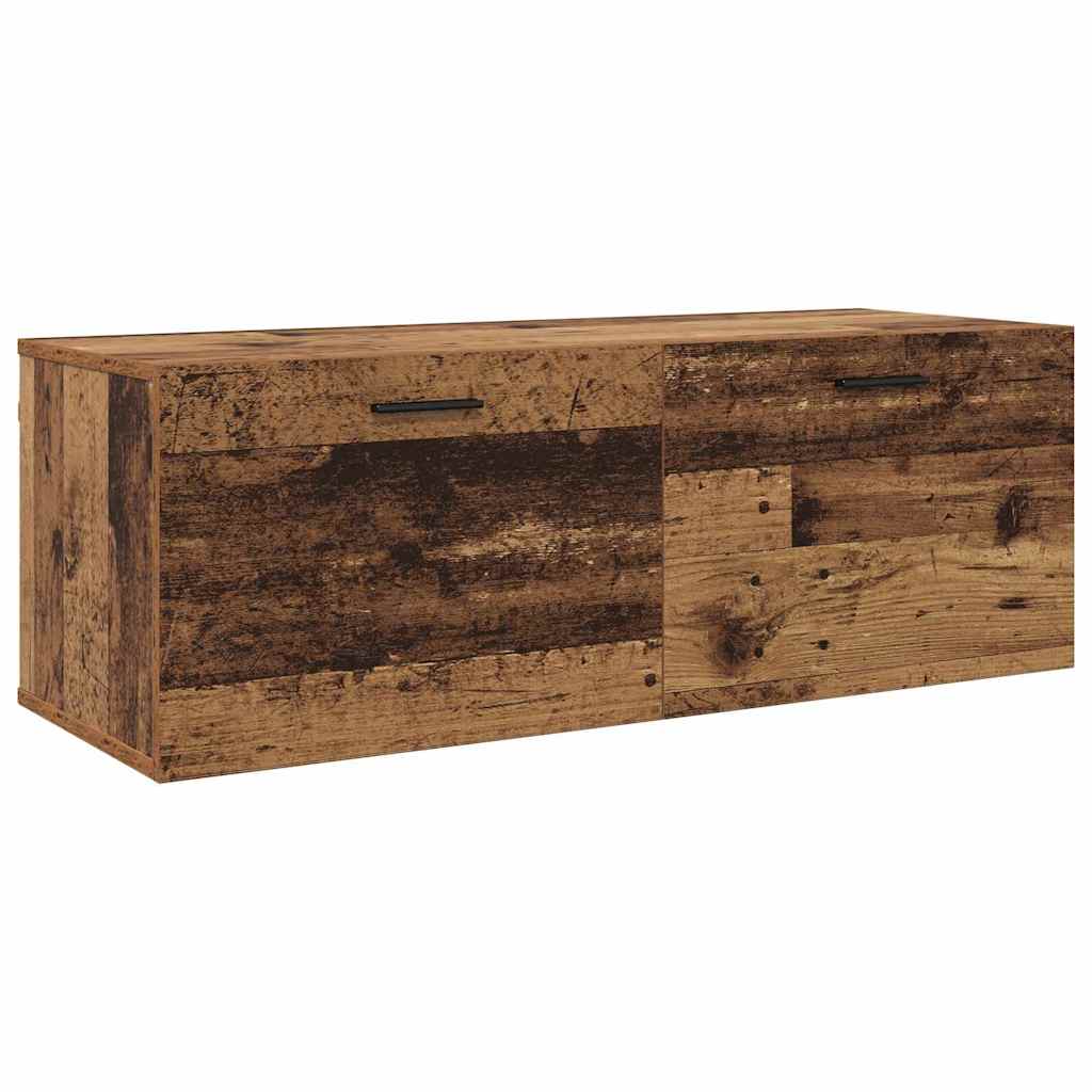 Wandschrank Altholz 100 x 36,5 x 35 cm Holzwerkstoff