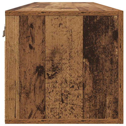 Wandschrank Altholz 100 x 36,5 x 35 cm Holzwerkstoff
