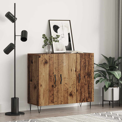 vidaXL Sideboard Altholz 90 x 32,5 x 80 cm Holzwerkstoff