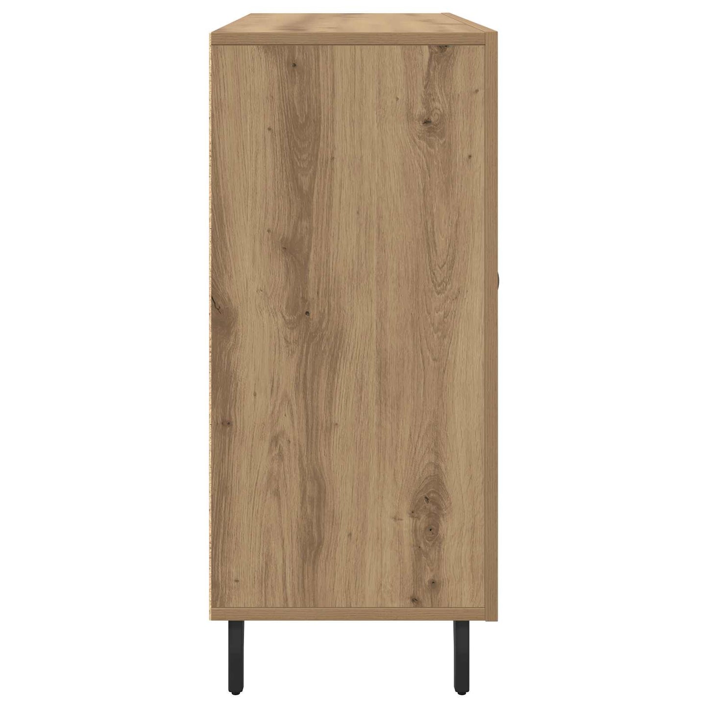 vidaXL Sideboard Artisan-Eiche 90 x 34 x 80 cm Holzwerkstoff