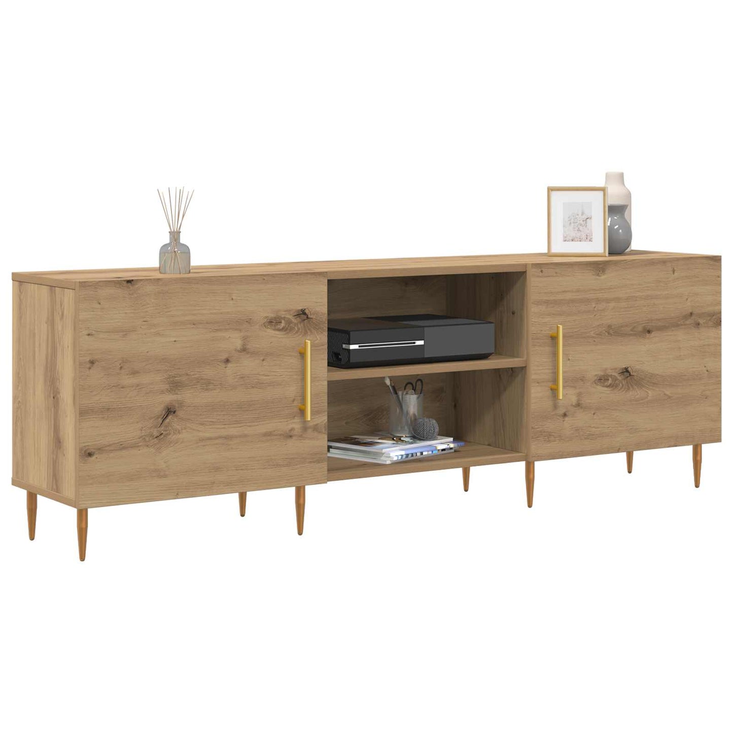 vidaXL TV-Schränk Artisan-Eiche 150 x 30 x 50 cm Holzwerkstoff