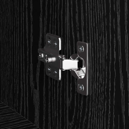 vidaXL TV-Schränk Schwarz Eichen-Optik 150 x 30 x 50 cm Holzwerkstoff