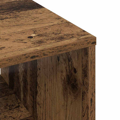 vidaXL Table basse en bois recyclé 60 x 50 x 40 cm, bois d'ingénierie