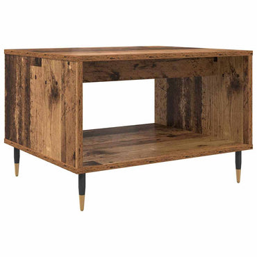 vidaXL Table basse en bois recyclé 60 x 50 x 40 cm, bois d'ingénierie