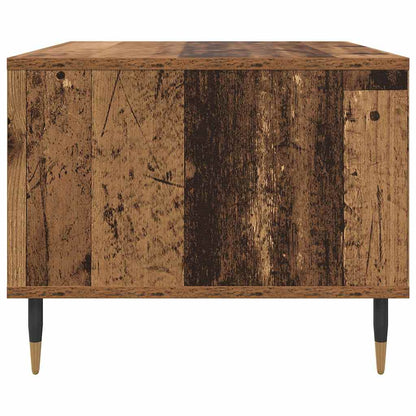 vidaXL Table basse en bois recyclé 60 x 50 x 40 cm, bois d'ingénierie